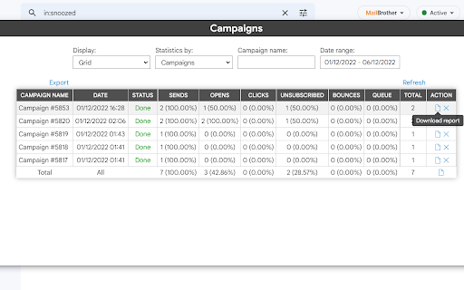 Send Mass Mail + HTML inserter for Gmail screenshot