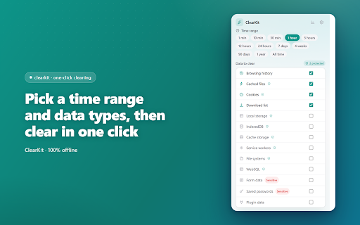 ClearKit – History & Cache Cleaner screenshot