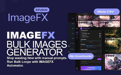 ImageFX Studio: Ultimate Image Generation Suite for Google ImageFX screenshot