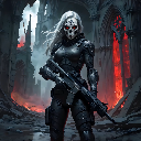 Skull-Masked Warrior Live Wallpaper icon