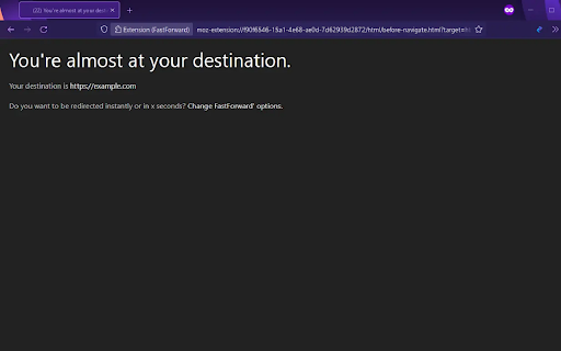 FastForward screenshot