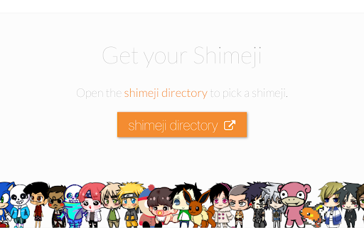Shimeji Browser Extension screenshot