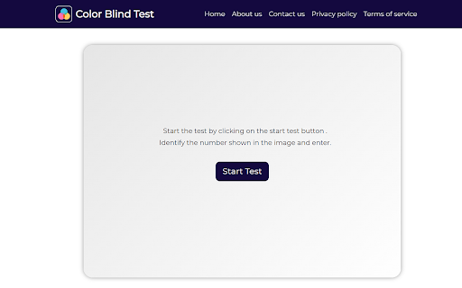 Color Blind Test screenshot