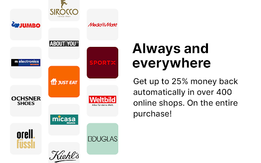 poinz Cashback-Helfer screenshot
