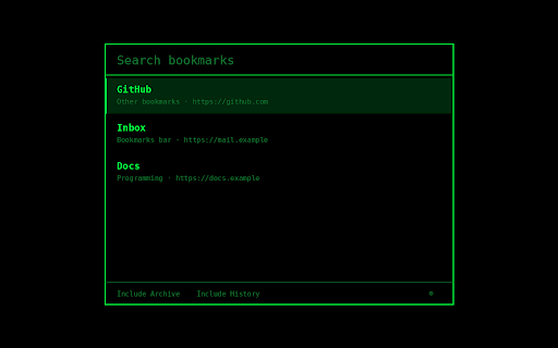 Vimarks screenshot