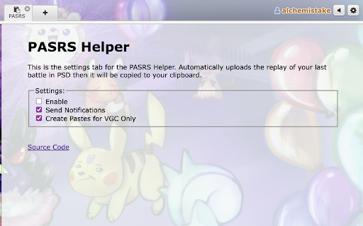PASRS Helper screenshot