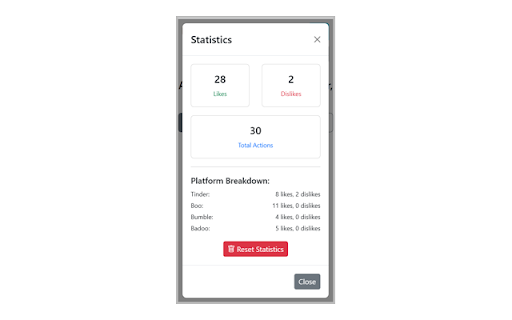 Auto Swiper AI for Boo, Tinder, Bumble & Badoo screenshot