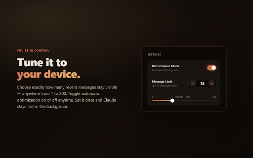 Claude Speed Booster screenshot