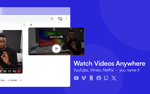 Picture in Picture | PiP | Floating Player for Youtube screenshot