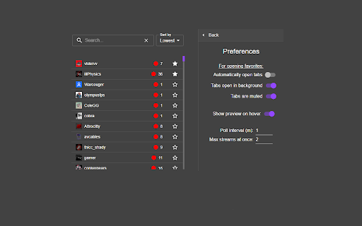 Twitch Lurker screenshot