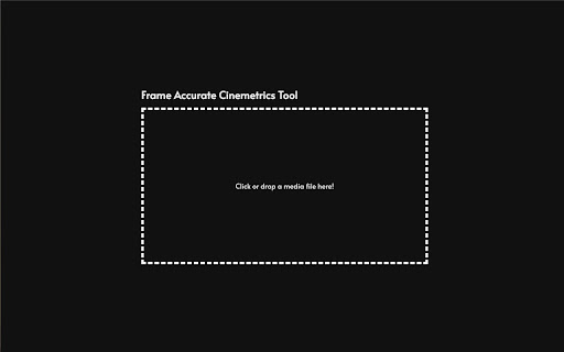 Cinemetrics Measurement Tool screenshot