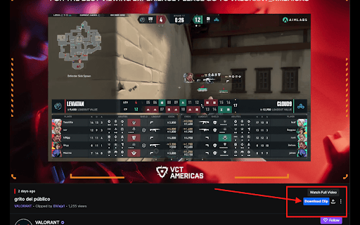 Twitch Clip Downloader by FollowersPanda screenshot