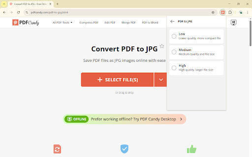 PDF Candy | online PDF tools screenshot
