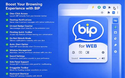 BIP for Web screenshot