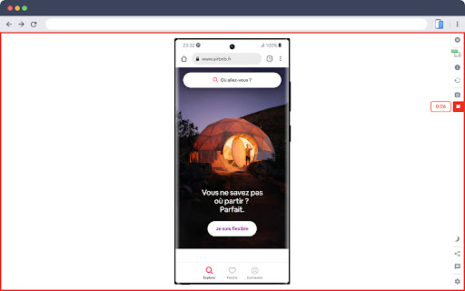 Mobile simulator - responsive testing tool screenshot