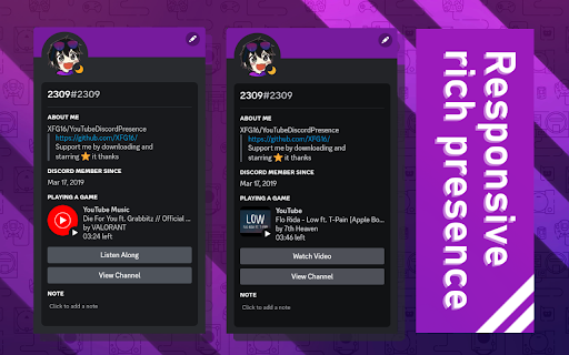 YouTubeDiscordPresence screenshot
