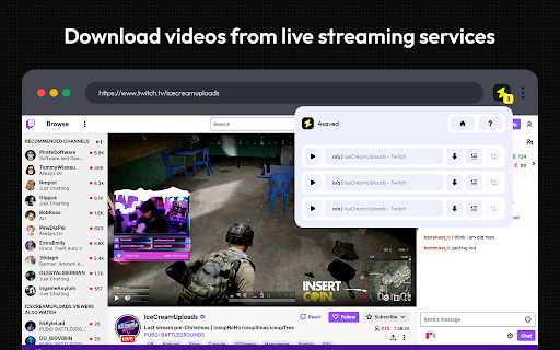 Video Downloader for Chrome - M3U8 Video Downloader | 4saved screenshot