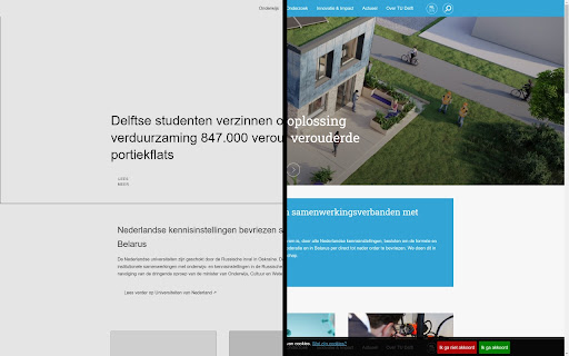Sustainable Web Browsing screenshot