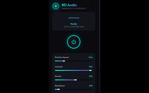 8D Audio Experience screenshot