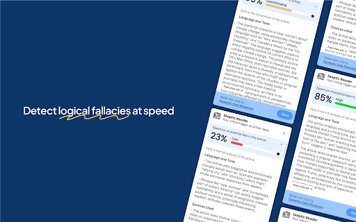 Skeptic Reader screenshot