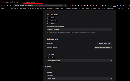 VidPro - Video Setup Assistant screenshot
