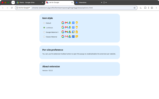 Ink for Google™ screenshot