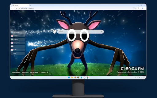 99 Nights in the Forest Deer Live Wallpaper screenshot