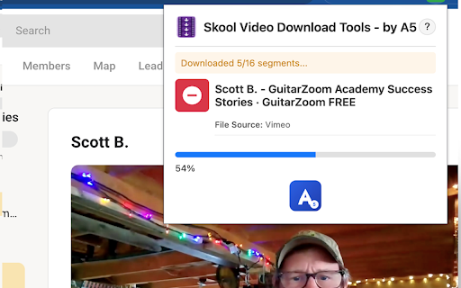 Skool Video Download Tools - by A5 screenshot