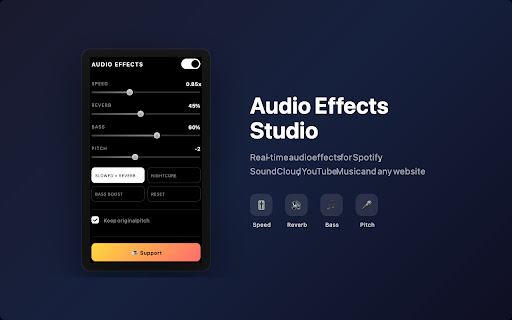 Audio Effects Studio screenshot