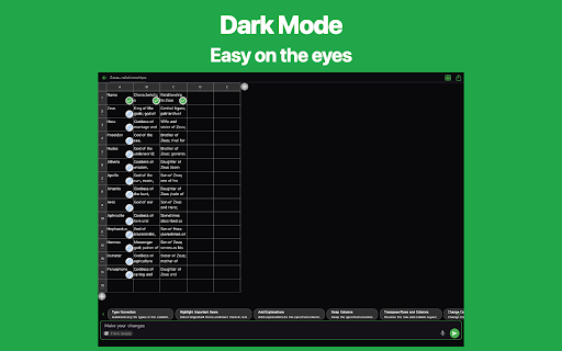 Simple Table AI: Note with AI screenshot