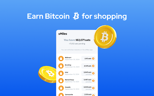 sMiles: Bitcoin Rewards screenshot