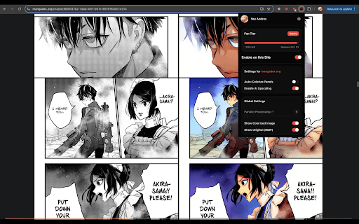 MangaColorizerPro screenshot