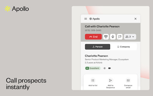Apollo.io: Free B2B Phone Number & Email Finder screenshot
