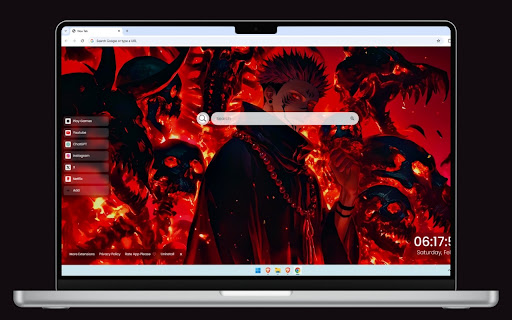 Yuji Itadori - King of Curses Live Wallpaper screenshot