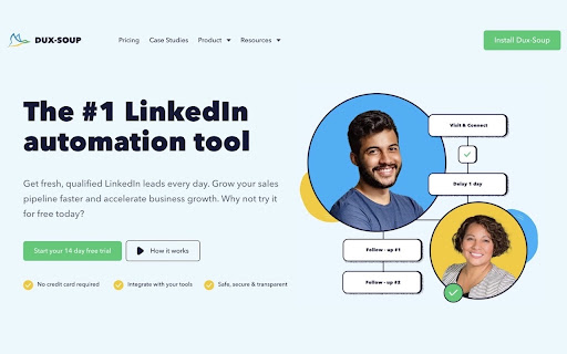 Dux-Soup for LinkedIn Automation screenshot