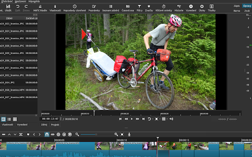 Shotcut online video editor screenshot