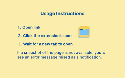 Open with Internet Archive screenshot