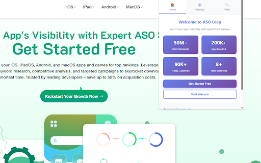 ASOLeap screenshot