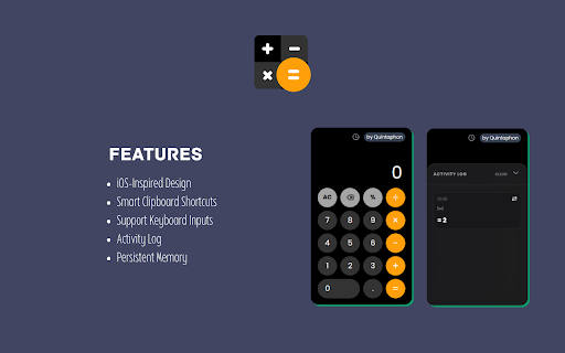 Calculator (iOS Inspired) screenshot
