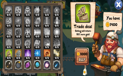 Kingdom Defence Mercenary Game screenshot