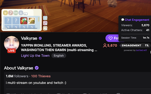 Sentinel™ – Your Silent Streaming Observer screenshot