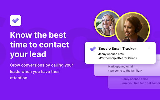 Unlimited Email Tracker by Snov.io screenshot