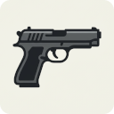 Gun simulator - rage webpage shooter icon