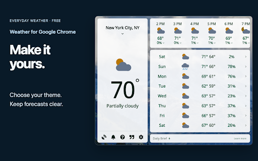 Weather screenshot