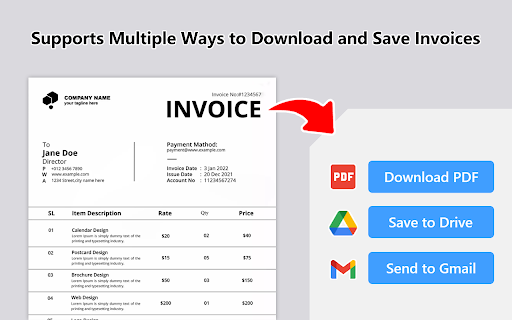 Invoice Generator screenshot