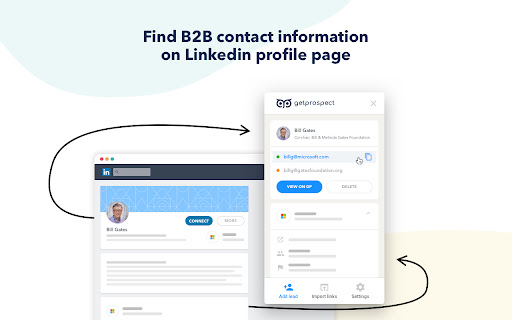 Email Finder - GetProspect screenshot