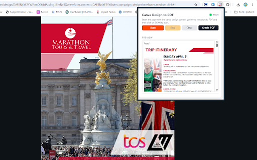 Canva Design to PDF Saver screenshot