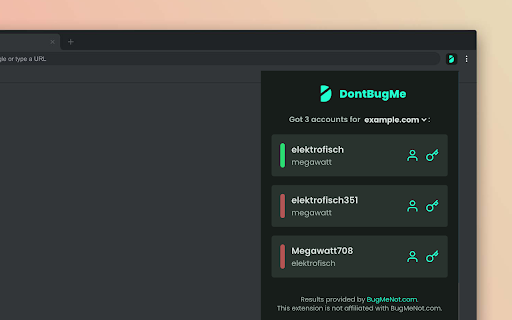 DontBugMe screenshot
