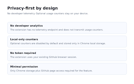 Last Comment for GitHub screenshot