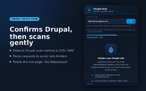 Drupal Drip screenshot